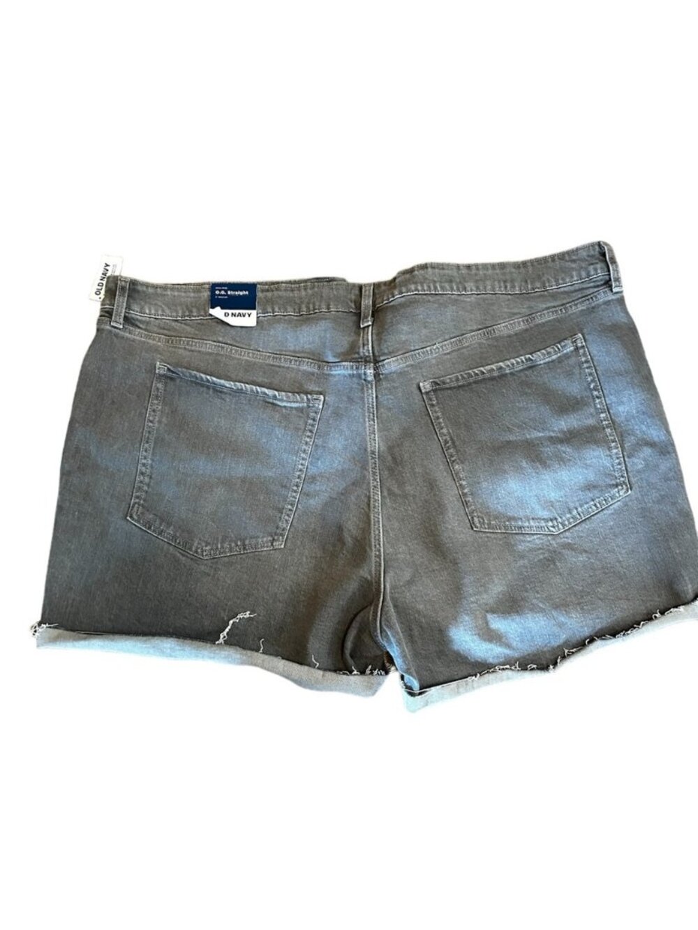 Gray Jean Shorts - Picture 2 of 2